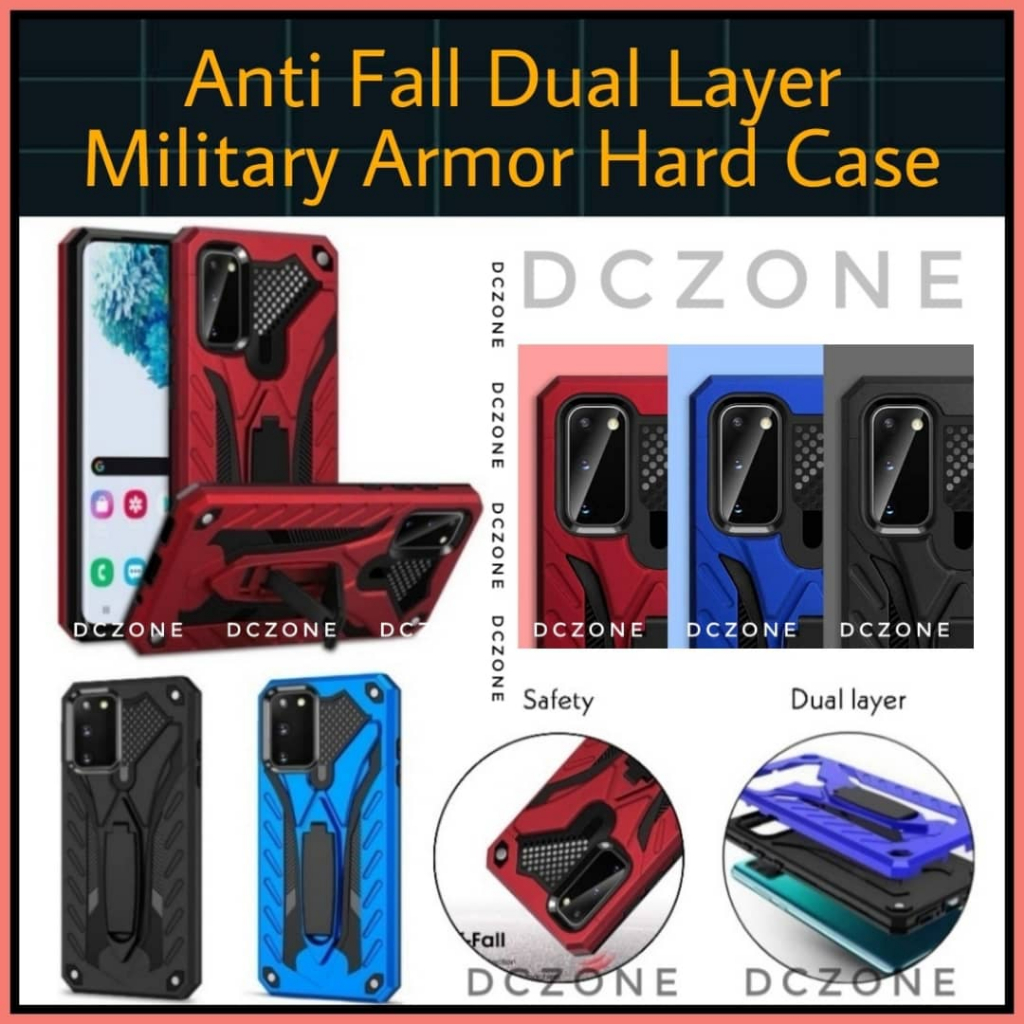 Oppo F7/F9/F11 Pro/A57/A73/A77/A77s/A1K/A12/A12E/A3s/A5s/A5/A9/A37 Armor Case Hard Cover Casing