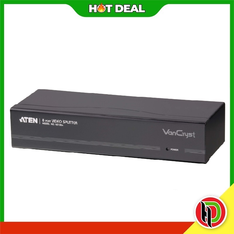 Hotdeal Aten VS138A ตัวแยก VGA 8-Port (450MHz)