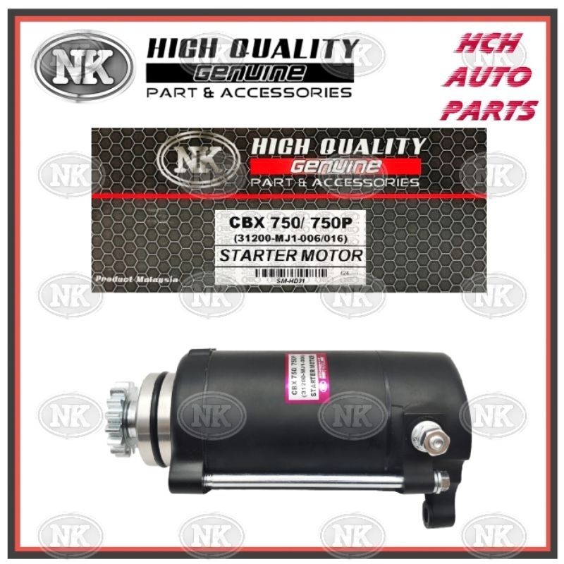 STARTER MOTOR ASSY - HONDA - CBX 750/ CBX 750P - 31200-MJ1-006/ 31200-MJ1-016 (NK)