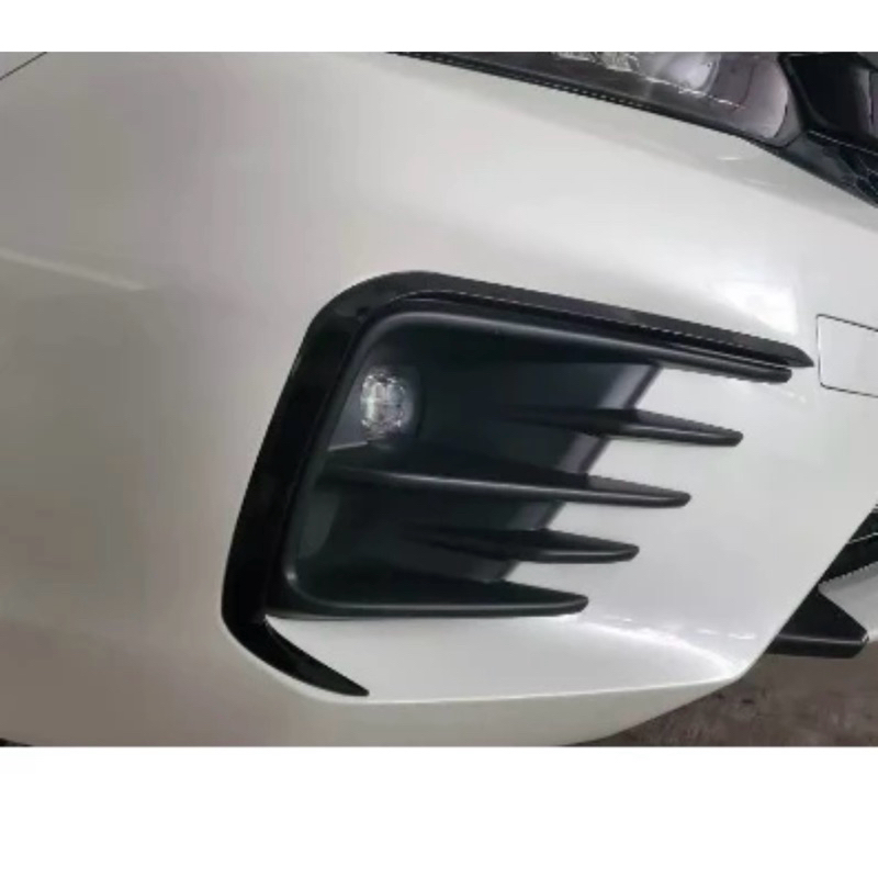 Honda city gn2 gn5 2020-2023 กันชนหน้า canard hatchback กันชนหลัง abs canard สีดําเงา ราคา ถูกที่สุด ดีลบีเคเค แกลเลอรีภาพที่ 7
