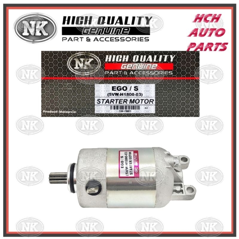 STARTER MOTOR ASSY - YAMAHA - EGO/ EGO S - 5VW-H1800-03 (NK)