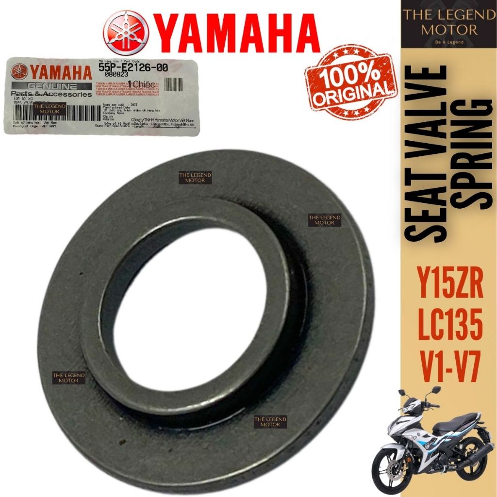 LC135 V1-V7 Y15ZR Y15 ZR YSUKU ที่นั่งวาล์วสปริงเครื่องซักผ้าRetainer Cotter Key Seal 55P-E2126-00 Y