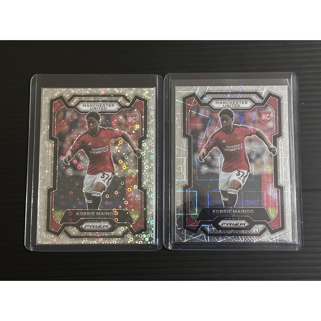 2023-24 PANINI PRIZM EPL พรีเมียร์ลีก Kobbie Mainoo RC BREAKAWAY DISCO LASER แมนเชสเตอร์ ยูไนเต็ด