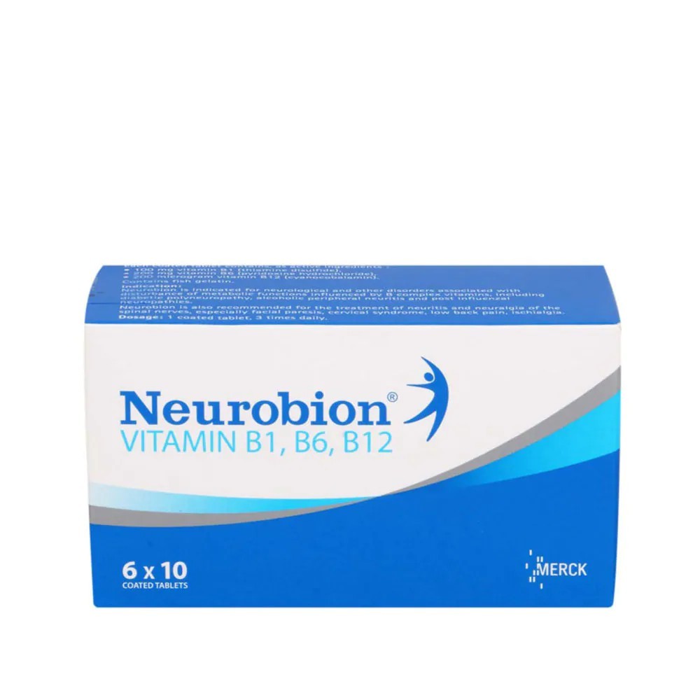 Neurobion วิตามิน B1 B6 B12 6x10s