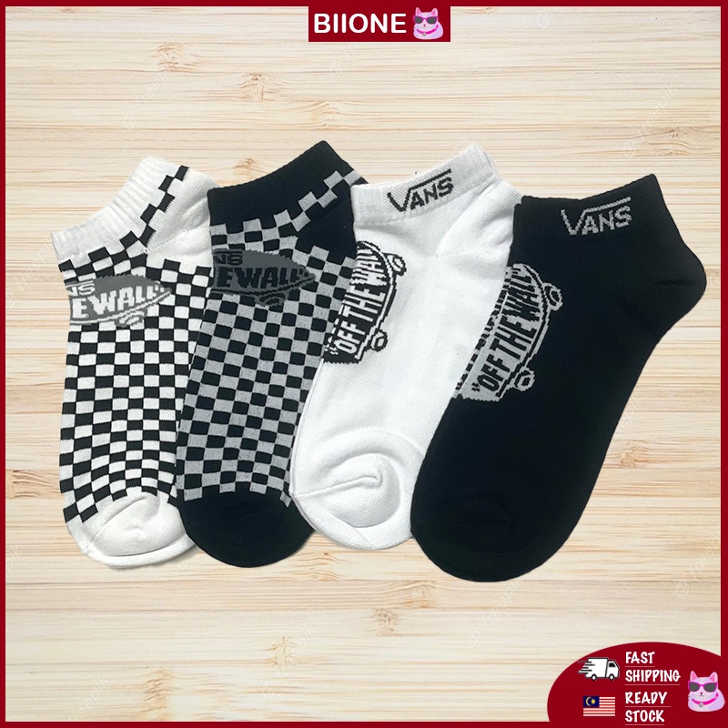 Biione Vans Off The Wall Unisex Low Cut Checkerboard Socks