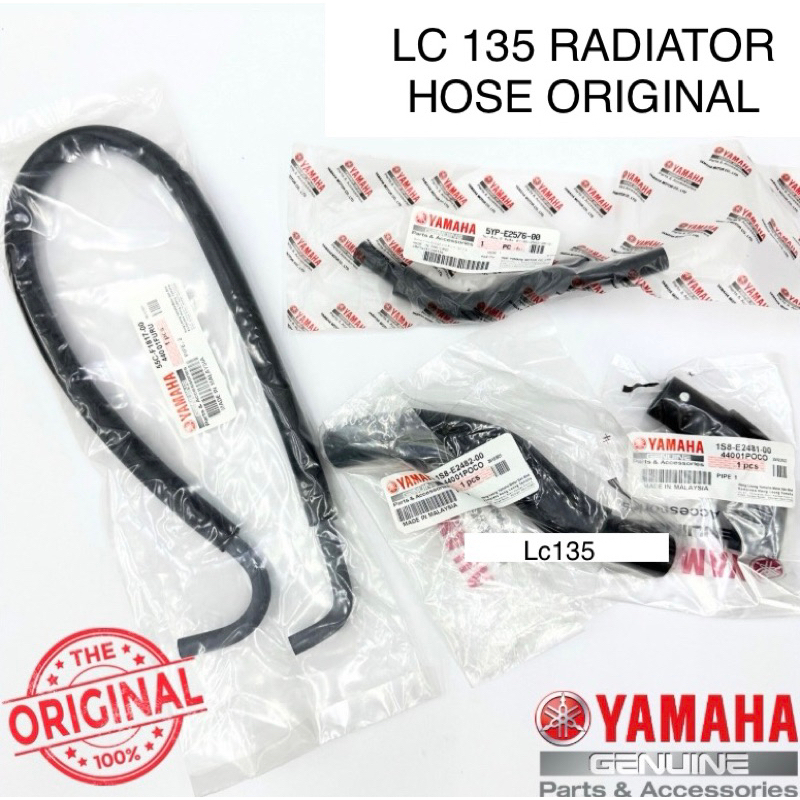 LC135 V1 V2 V3 V4 V5 V6 V7 RADIATOR HOSE PIPE COOLANT TANK 1S8-E2481-00 / 1S8-E2482-00 / 5YP-E2576-0