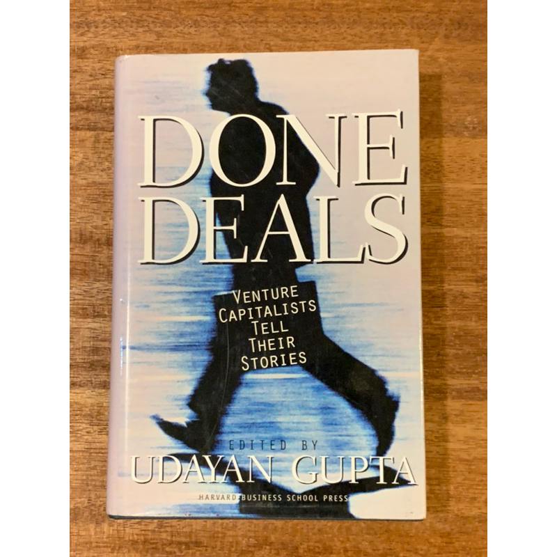 DONE DEALTHS VENTURE CAPITALISTS TELL THEIR STORIES booo โดย UDAYAN GUPTA