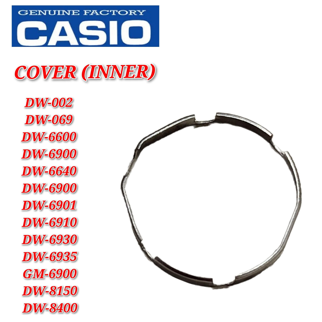 Casio G-shock DW-6900 อะไหล ่ เปลี ่ ยน COVER/INNER