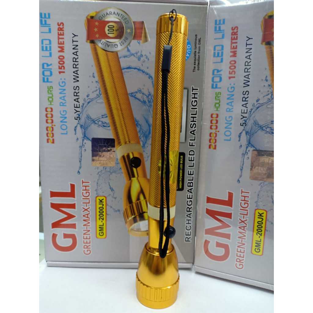 GML GREEN MAX LIGHT 2000-JK TORCH LIGHT