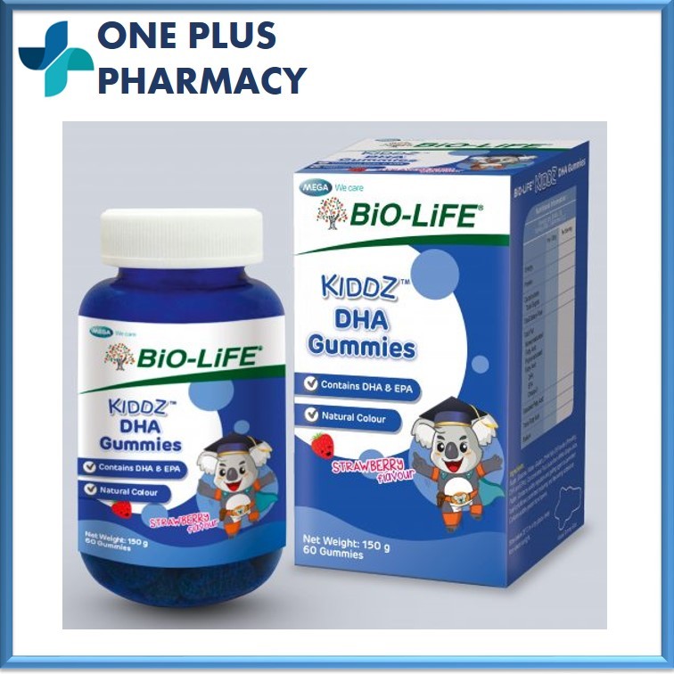Bio-Life Kiddz DHA Gummies 60s [EXP 11/2027]