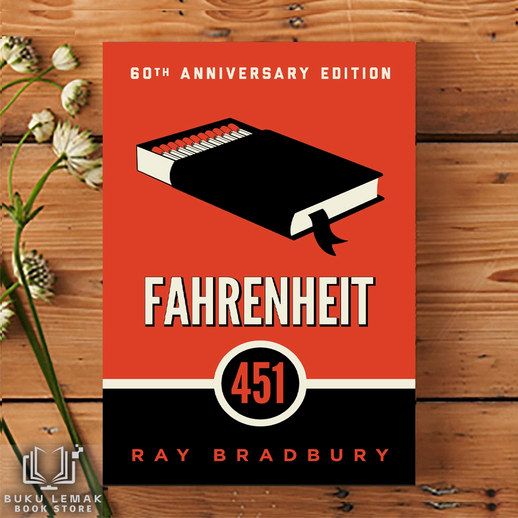 Fahrenheit 451 โดย Ray Bradbury [ปกอ่อนคุณภาพสูง]