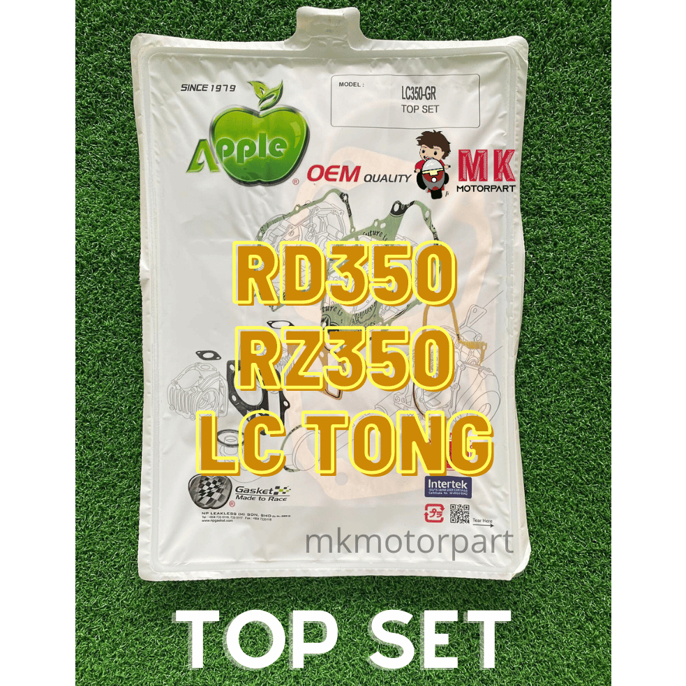 TOP SET Yamaha LC350 [ LC TONG ] RD350 / RZ350 ปะเก็น Apple RD350LC Wajib Baca รายละเอียดอ่านคําอธิบ