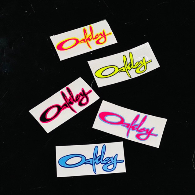 สติ๊กเกอร์ Okley Sign New