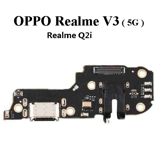 OPPO Realme V3 ( 5G ) 2020 / Realme Q2i USB Data Dock Charger พอร์ตชาร์จไมโครโฟนสําหรับซ่อม