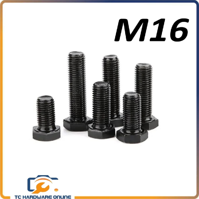 M16 HIGH TENSILE HEX BOLT DIN933 - เกรด 8.8