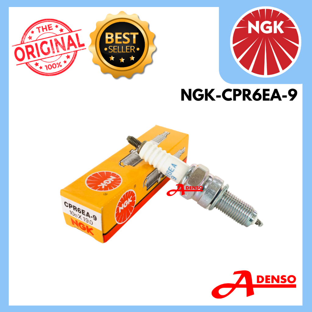 NGK SPARK PLUG CPR6EA-9 CPR6 HONDA WAVE 125 FUTURE DASH CPR6EA 9