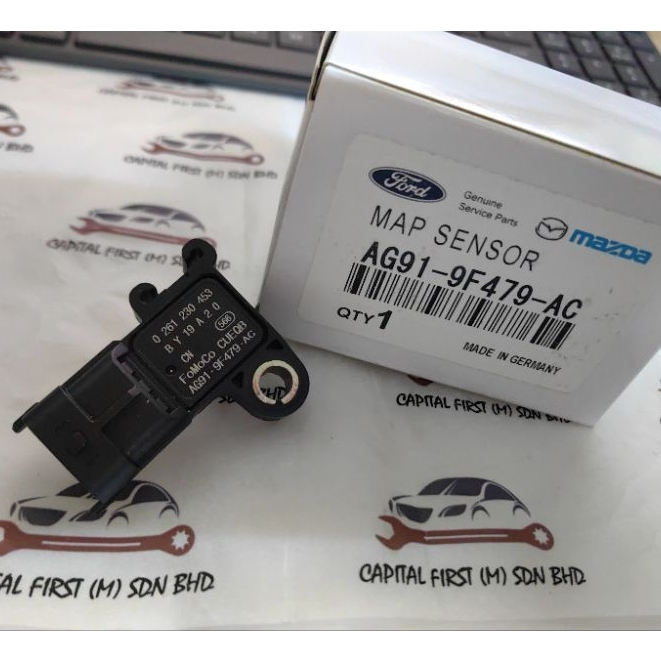 Fomoco FORD RANGER T6 MAZDA BT50 FORD AG91 9F479 AC 3PIN MAP SENSOR MADE IN GERMANY