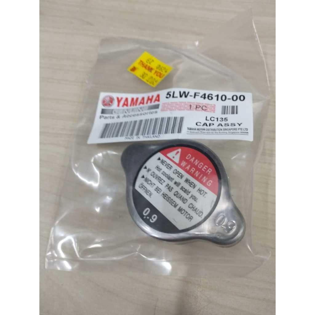 RADIATOR TANK CAP YAMAHA LC135 Y15ZR Y16ZR TZM NEWLC EGOLC NMAX NVX FZ150 MT15 R25 R1 R3 R6 R125 XMA
