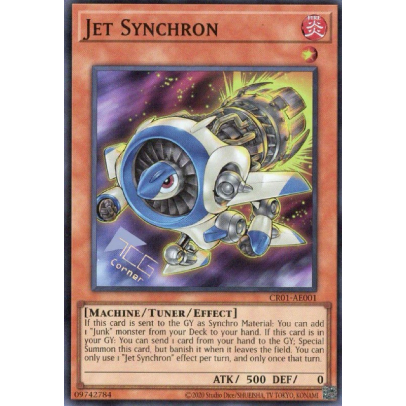Jet Synchron CR01-AE001 YuGiOh