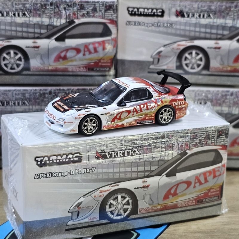 TARMAC VERTEX APEXi STAGE-D FD RX-7 RX7 POSSIBLE CHASE