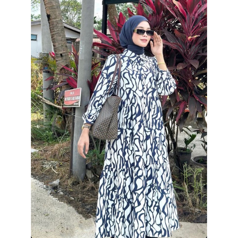 Zara Inspired Dress ( ป้าย & ป้าย zara )