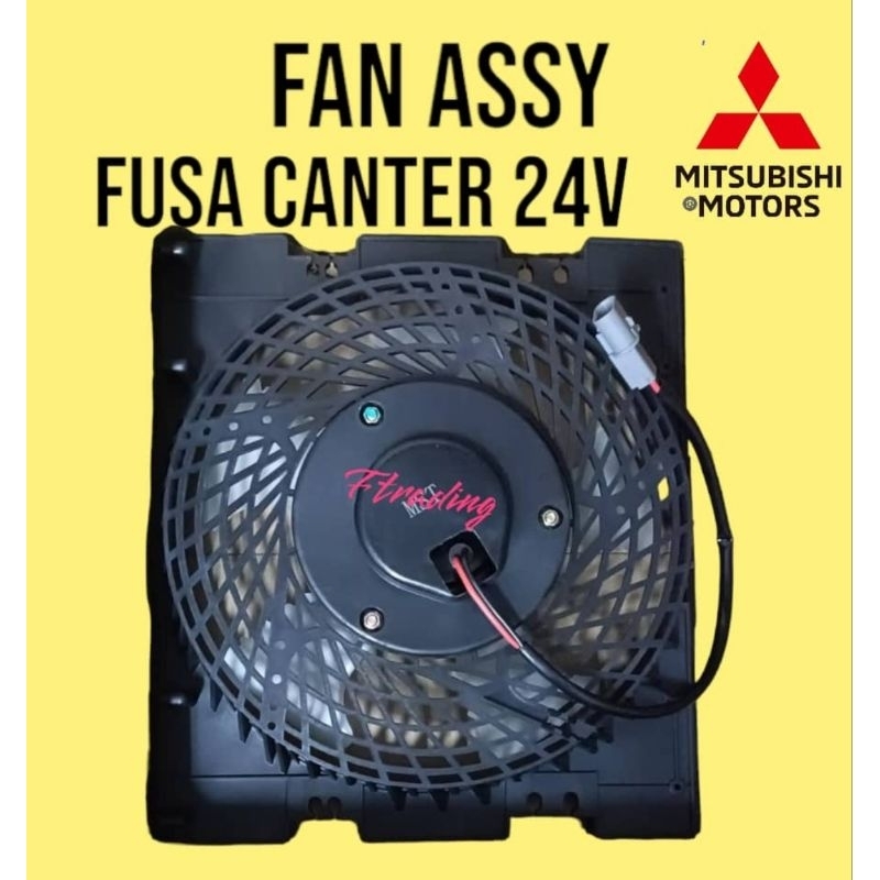 Stock- Mitsubishi Fuso Canter Fan Assy 24v