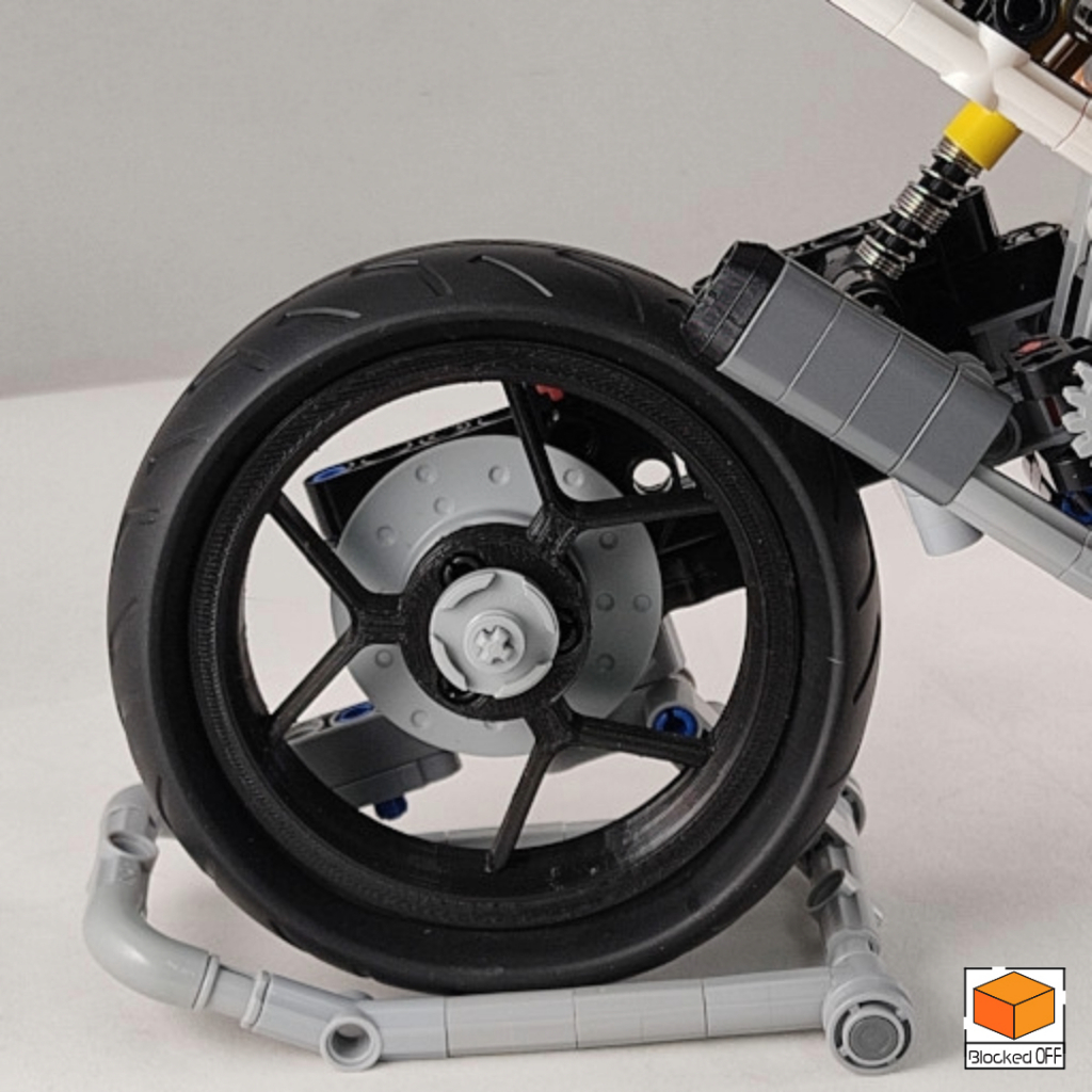 ขอบแบบกําหนดเองสําหรับ Lego / Lepin / Mound King / MOC Technic Motorcycle - Viper