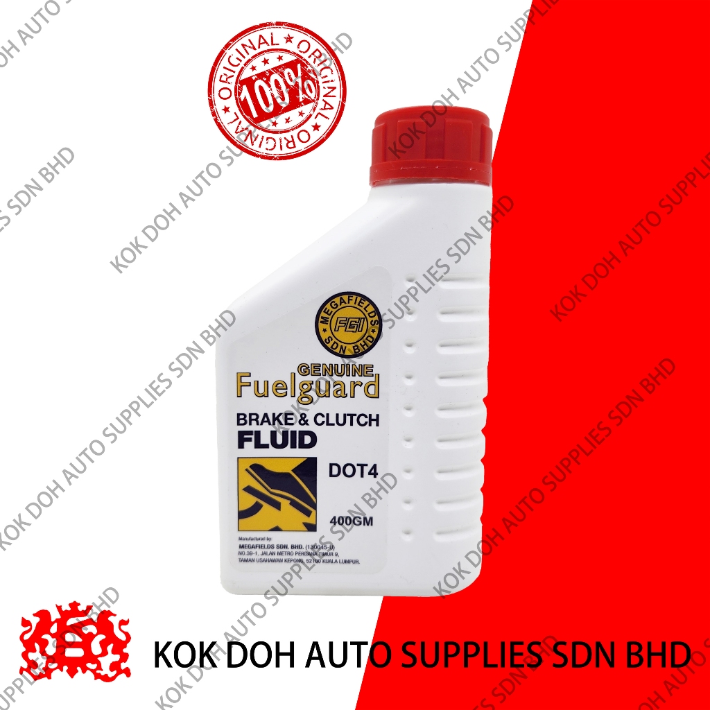 Minyak Brek FUELGUARD น้ํามันเบรก DOT4 / 400BF4 [400ML]