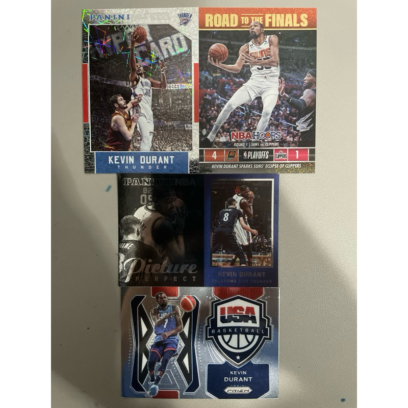 Panini Basketball Kevin Durant Prizm และใส่การ์ด