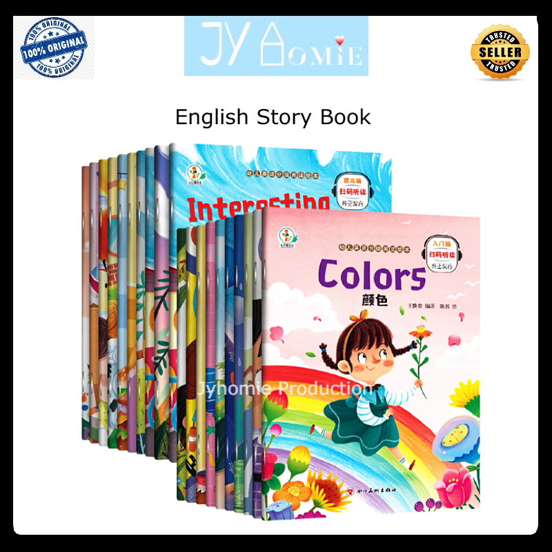 Engliah Book Story Book for Kid English Story Book Children Book Kids Learning Story Book Buku Cerit