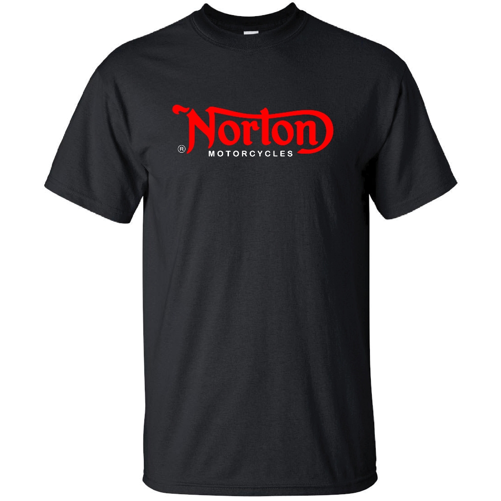 เสื้อยืด NORTON MOTO COTTON และ MICROFIBER / BLACK COLOUR