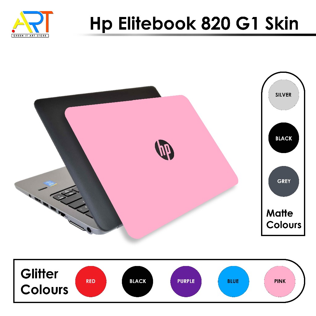 Hp Elitebook 820 G1 สติ๊กเกอร์ผิว / DIY / วางง่าย / GreenIT ArtStore