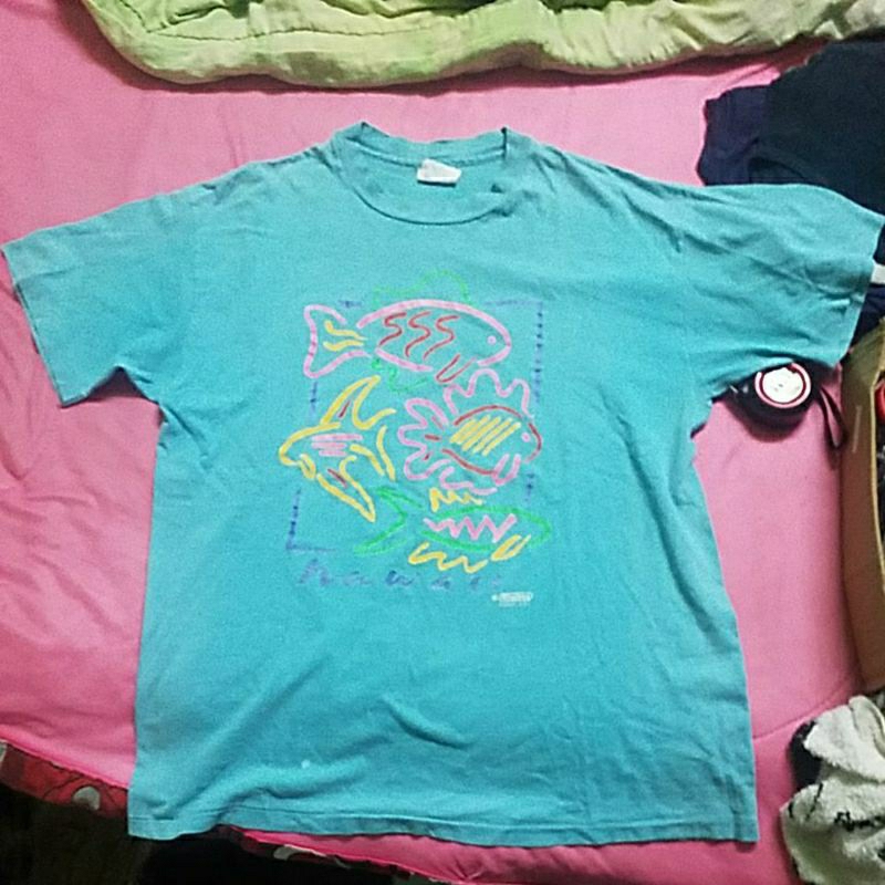 RIVALTEES HAWAII USA SHIRT SINGLE STITCH PIT 21X27