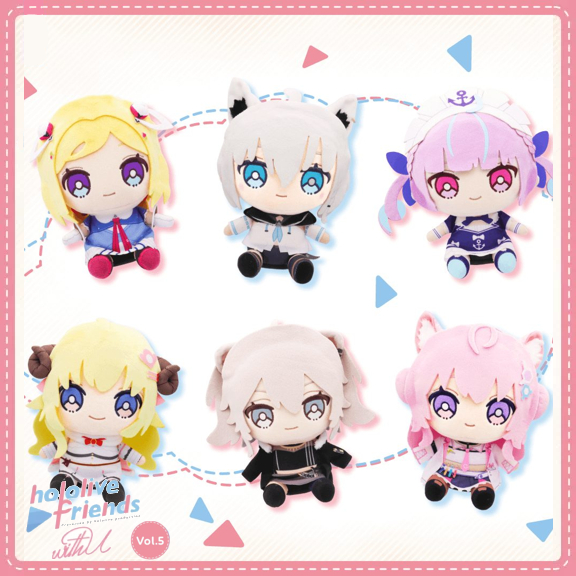 เพื่อน Hololive พร้อม u Vol.5 Aki Fubuki Aqua Watame Botas Koyori