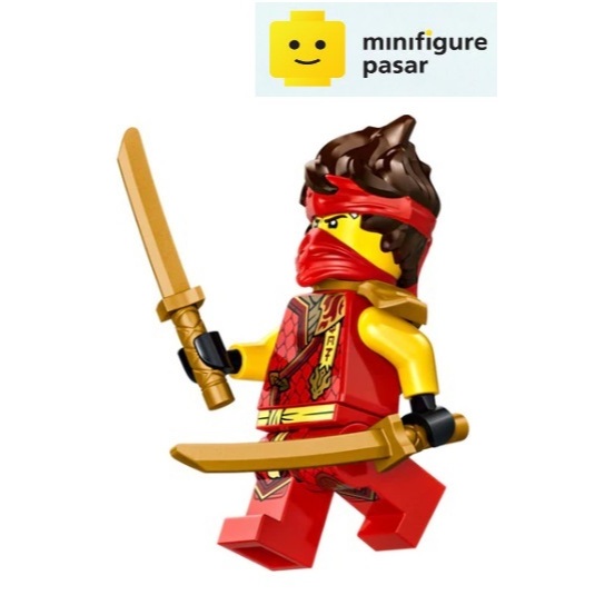 Njo0896 Lego Ninjago Dragons Rising Season 2 71818 71822 - Kai Tournament Armor Minifigure - ใหม่