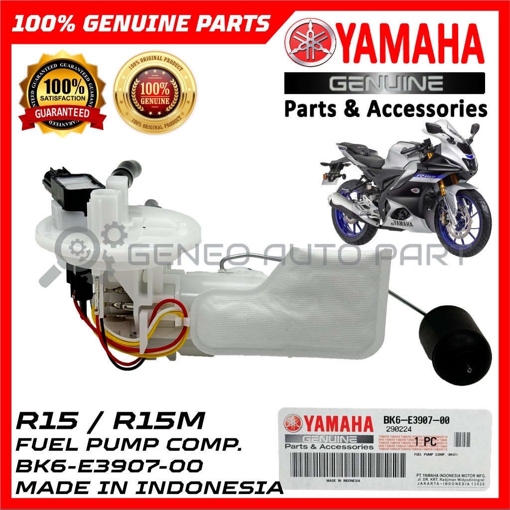 [BK6-E3907-00] YAMAHA R15 R15M V3 V4 YZR15 FUEL PUMP COMP YAMAHA PART