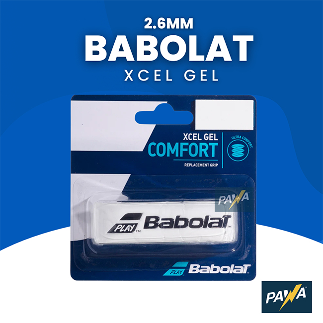 Babolat XCEL Gel Replacement Grip Tennis 2.6MM Ultra Comfort