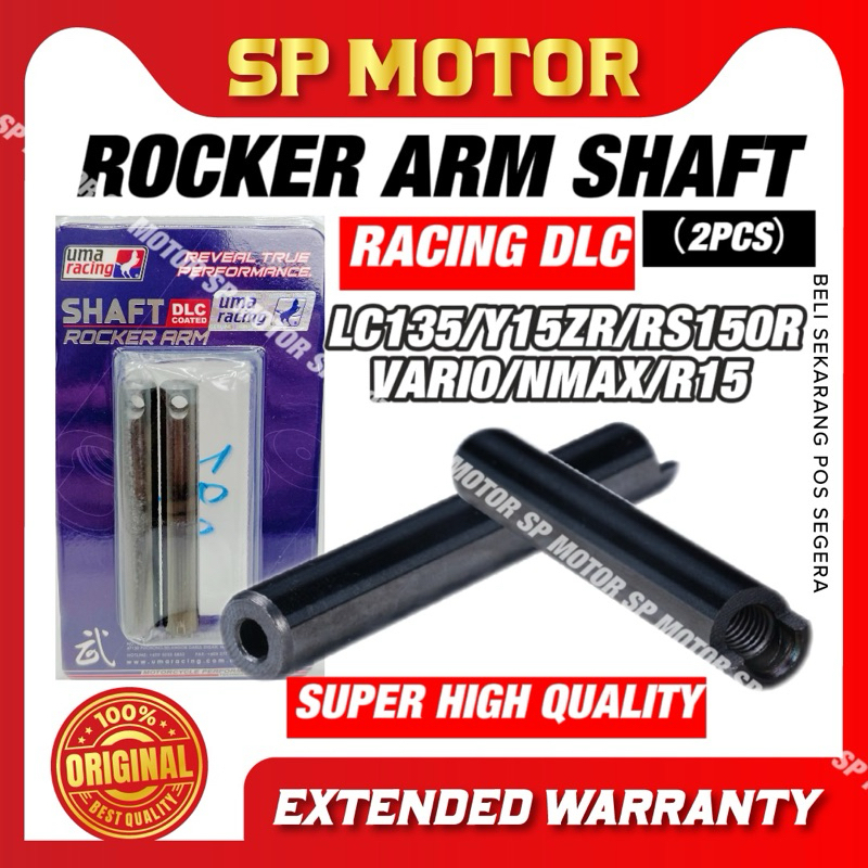 Uma DLC ROCKER ARM SHAFT Y15 & LC135 /RS150 / NMAX & R15 V3 & Y16 / VARIO 150 & PCX 150 Uma racing DLC ROCKER ARM SHAFT