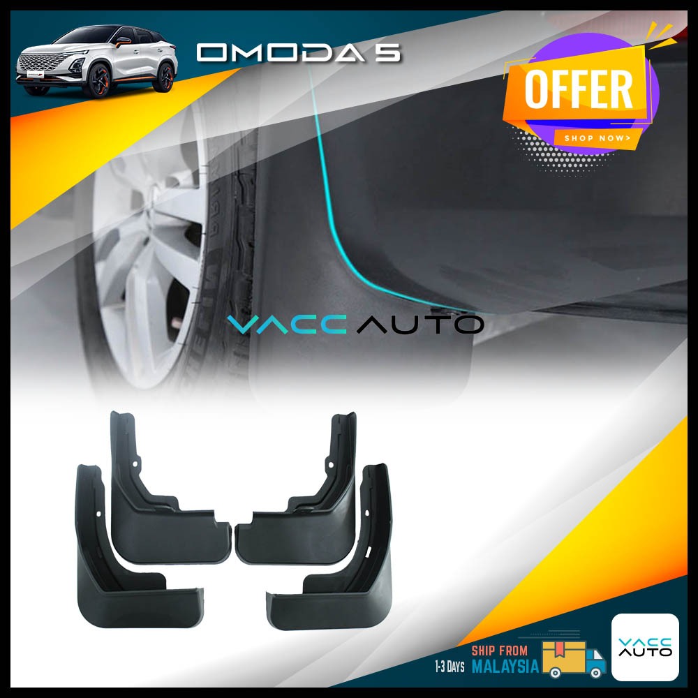 Chery Omoda 5 2022 - 2027 Mud Flats / Mudguards Fenders Mud Flaps Splash Wheelguard Mudguards Vac Au