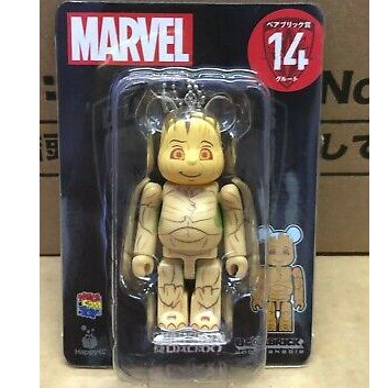 พวงกุญแจ Bearbrick Marvel Guardians of the Galaxy Groot No.14