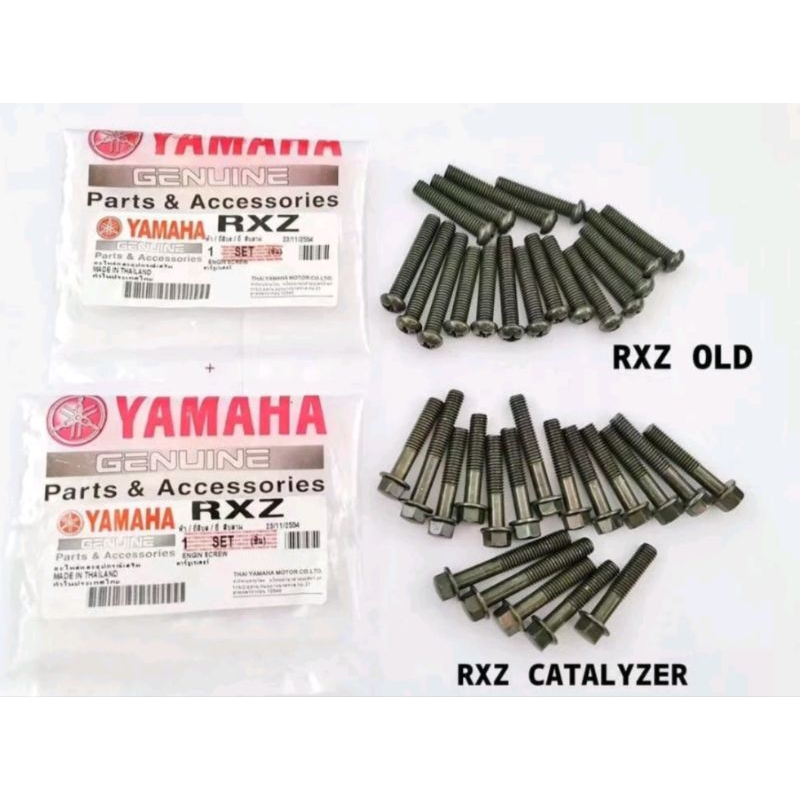 SKRU ENJIN CLUTCH MAGNET RXZ MILI CATALIZER SKRU CLUTCH MAGNET ENJIN RXZ MILI CATALIZER SET SKRU ENJ