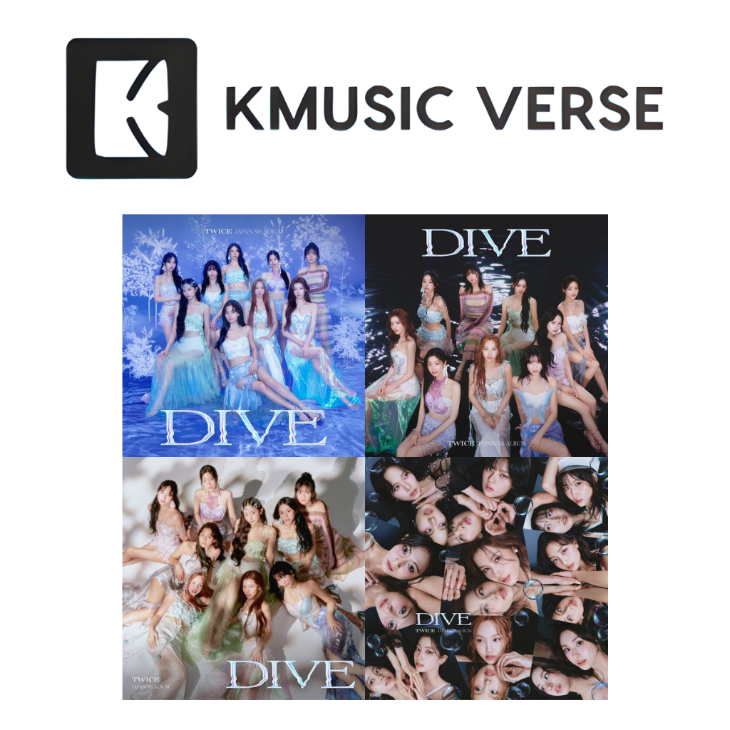 [POB] TWICE - [DIVE] JAPAN ALBUM ONCE JAPAN LIMITED EDITION