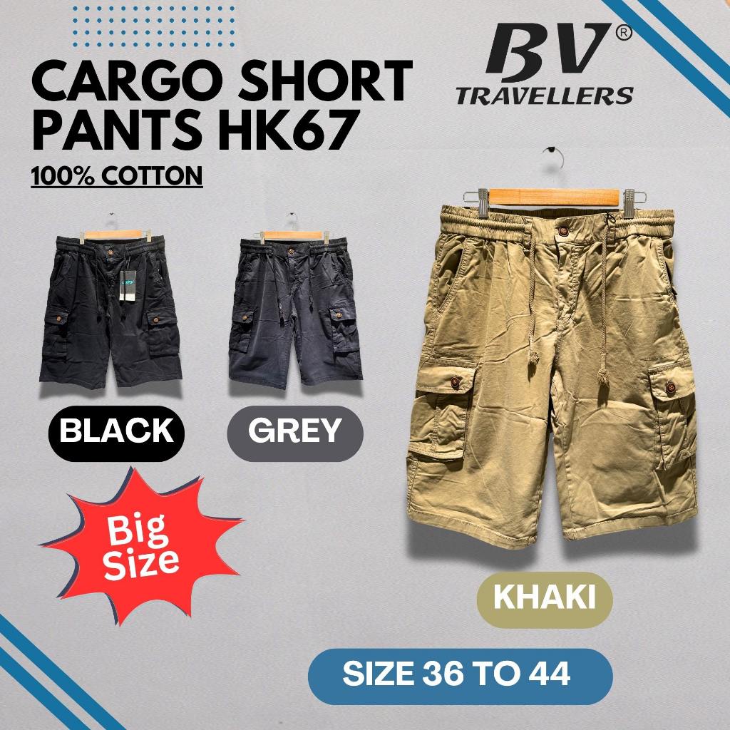 BV Traveller Regular Fit Cargo Short Pants HK-67 Big Size