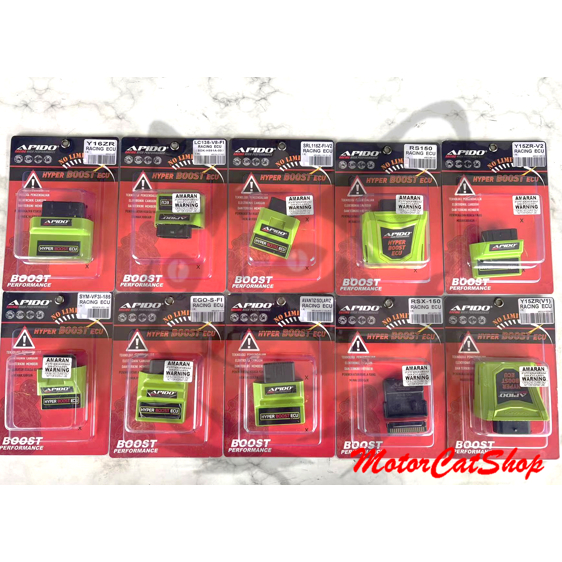 Ecu Apido Racing (HYPER BOOST ECU) Y15ZR V1 V2 RS150R Y16 VF3i RS-X SRL115-Fi