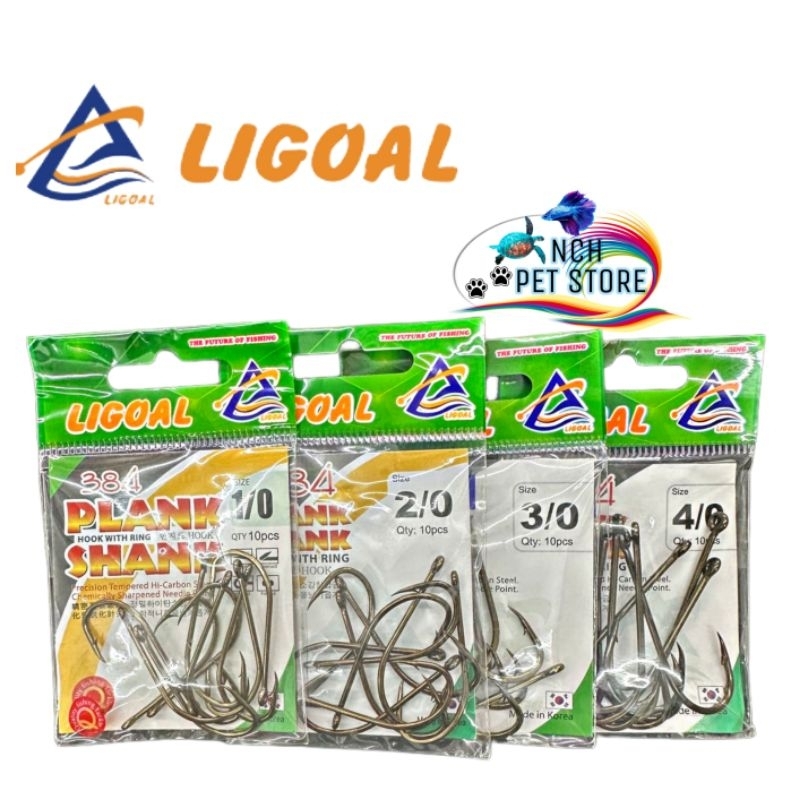 LIGOAL 384 PLANK SHANK ตะขอตกปลา