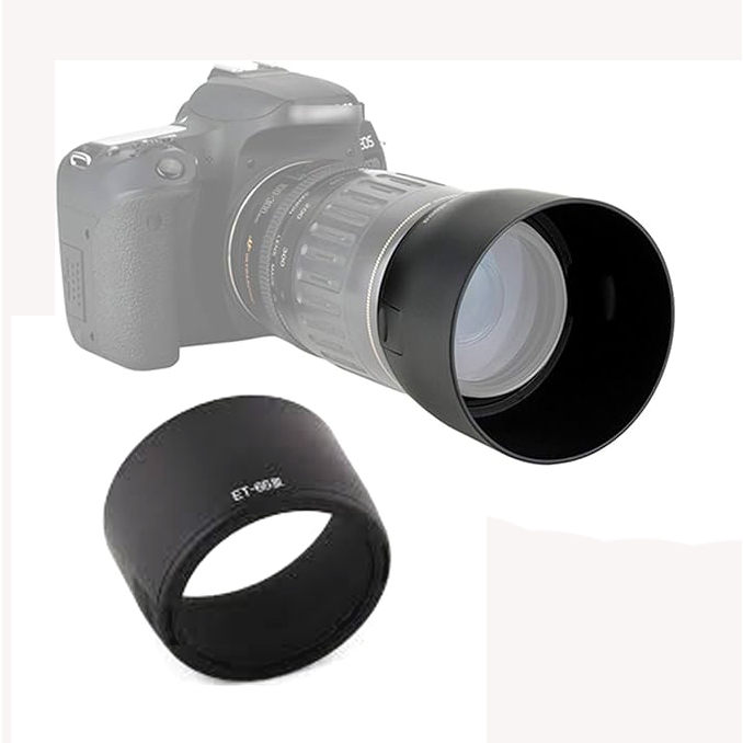 ET-65III เลนส์ Sun Shade Bowl-Shape สําหรับ Canon EF85mm f/1.8 EF100mm f/2.0 EF135mm f/2.8 SF EF 100