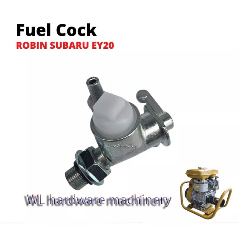Robin Subaru EY20 Fuel Cock 5.0HP Enjin Engine Poker Pam Air Enjin