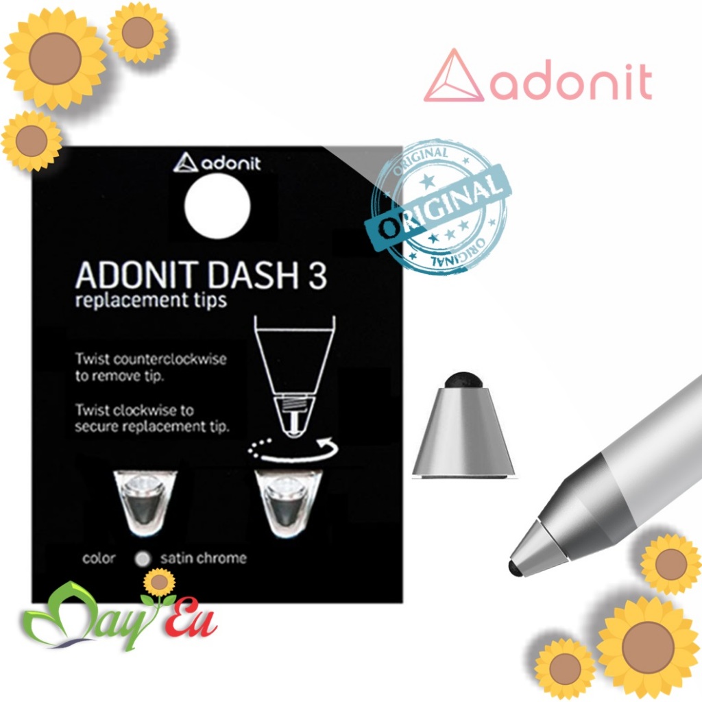 Adonit DASH3 REPLACEMENT TIP สําหรับ Dash 3 Fine Point Stylus