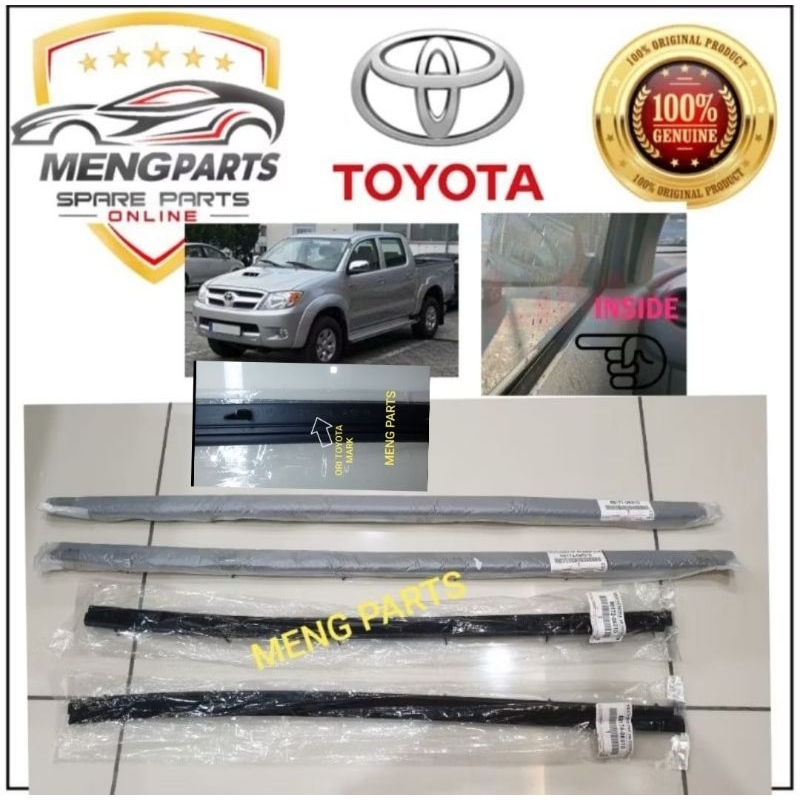 TOYOTA HILUX KUN25 ประตูภายใน MOLDING 68171-0K010,68172-0K010,68173-0K010,68174-0K010