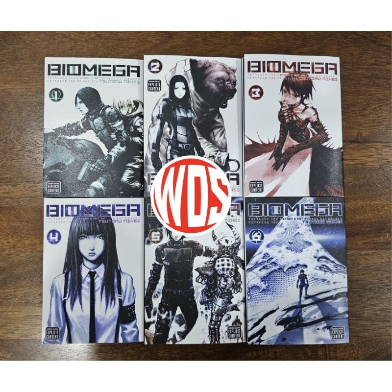 Manga : Biomega เล่ม 1-6 (จบ)(เวอร์ชันภาษาอังกฤษ)